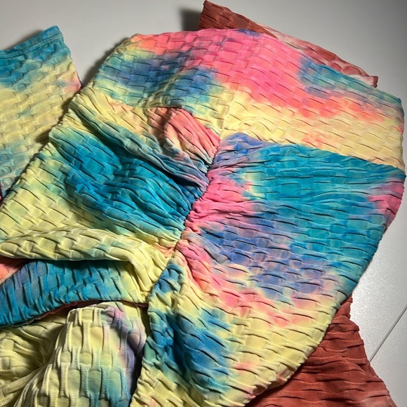 Colorful Tie Dye NWOT Leggings Bundle Size Small - Picture 9 of 9